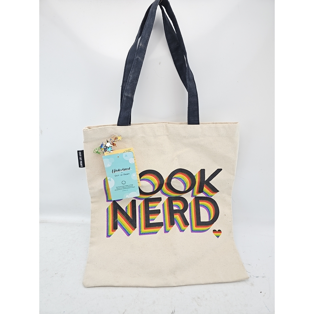 Out of Print 'Book Nerd' Pride Tote